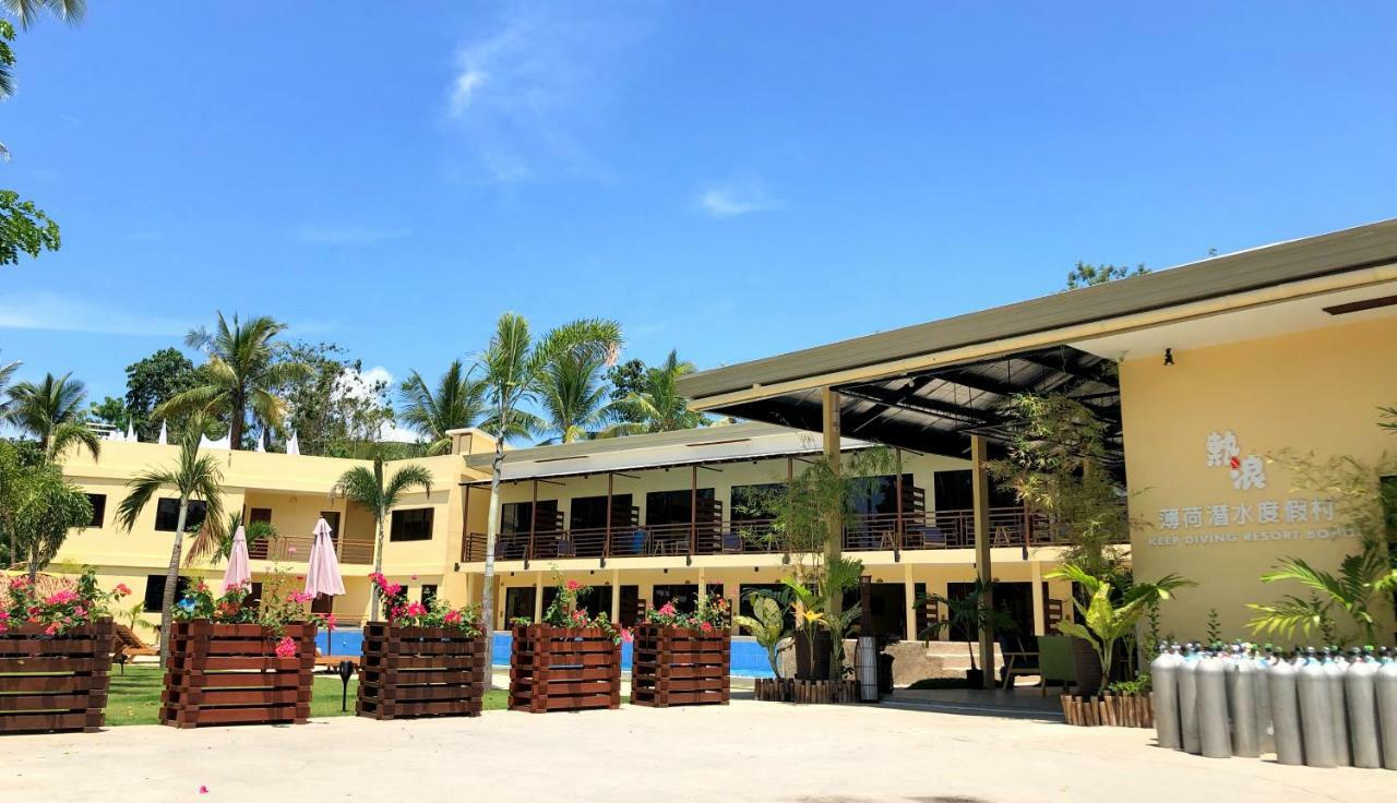 热浪潜水度假村 Keep Diving Resort Bohol Exteriör bild